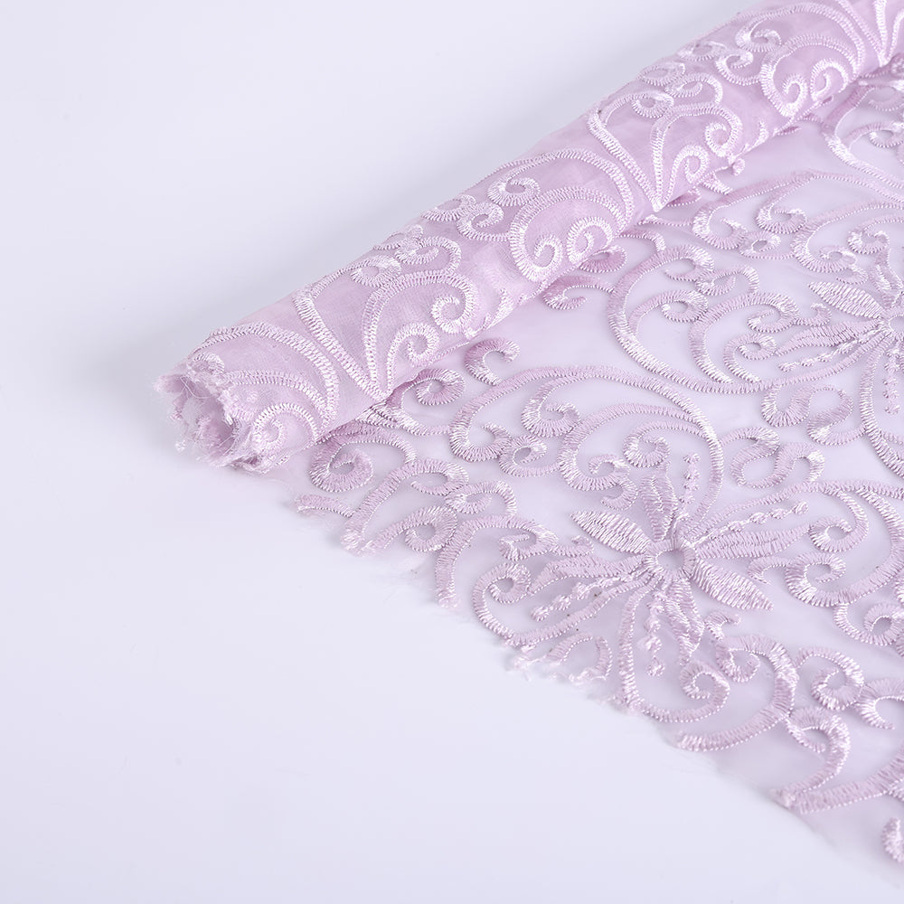 Polyester Embroidery Lace Fabric