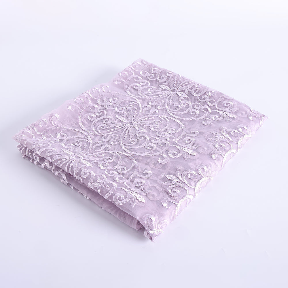 Polyester Embroidery Lace Fabric