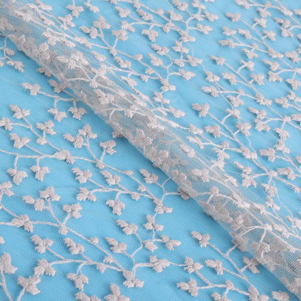Polyester Embroidery Lace Fabric