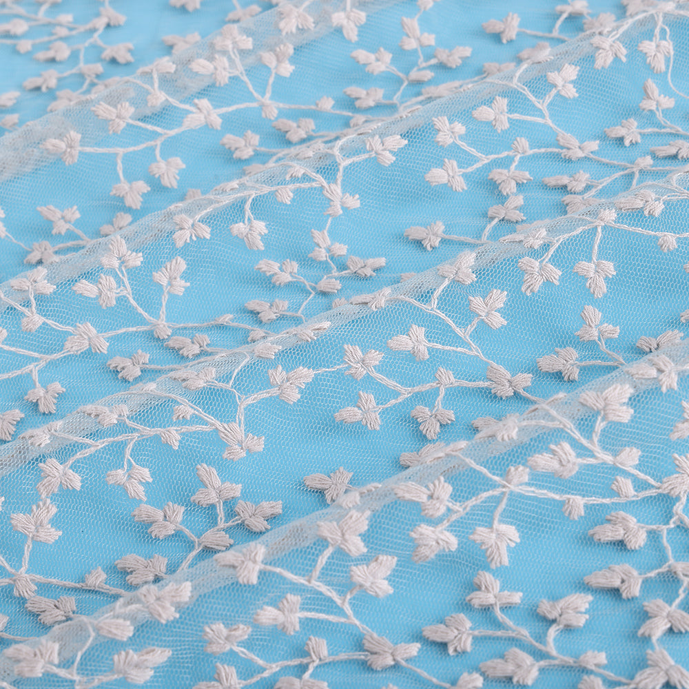 Polyester Embroidery Lace Fabric