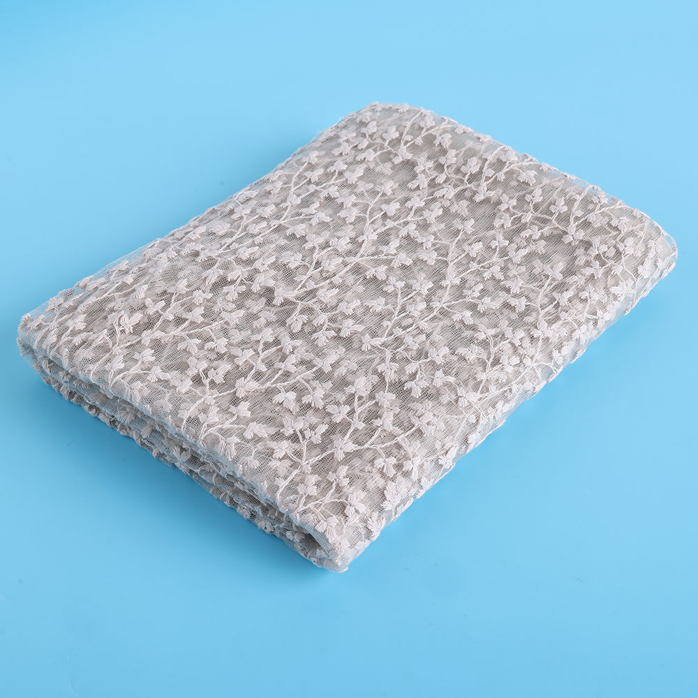 Polyester Embroidery Lace Fabric