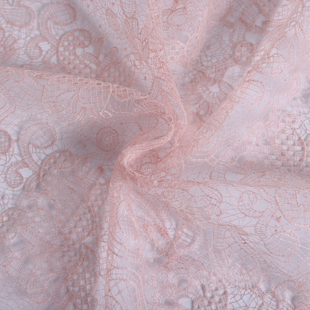 Polyester Embroidery Lace Fabric