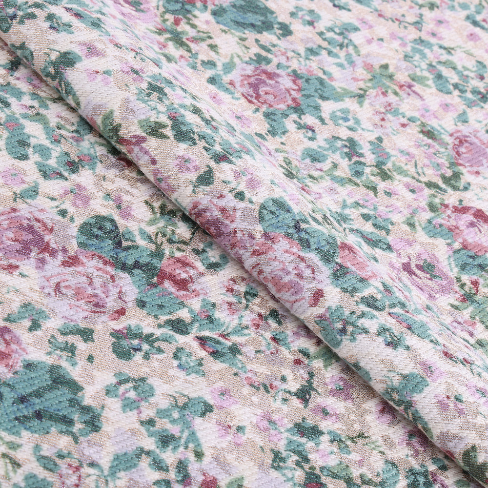 Polyester Flower Pattern Printed Fabric
