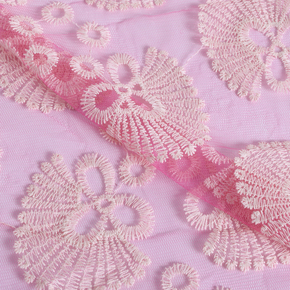 Cotton Polyester Embroidery Fabric