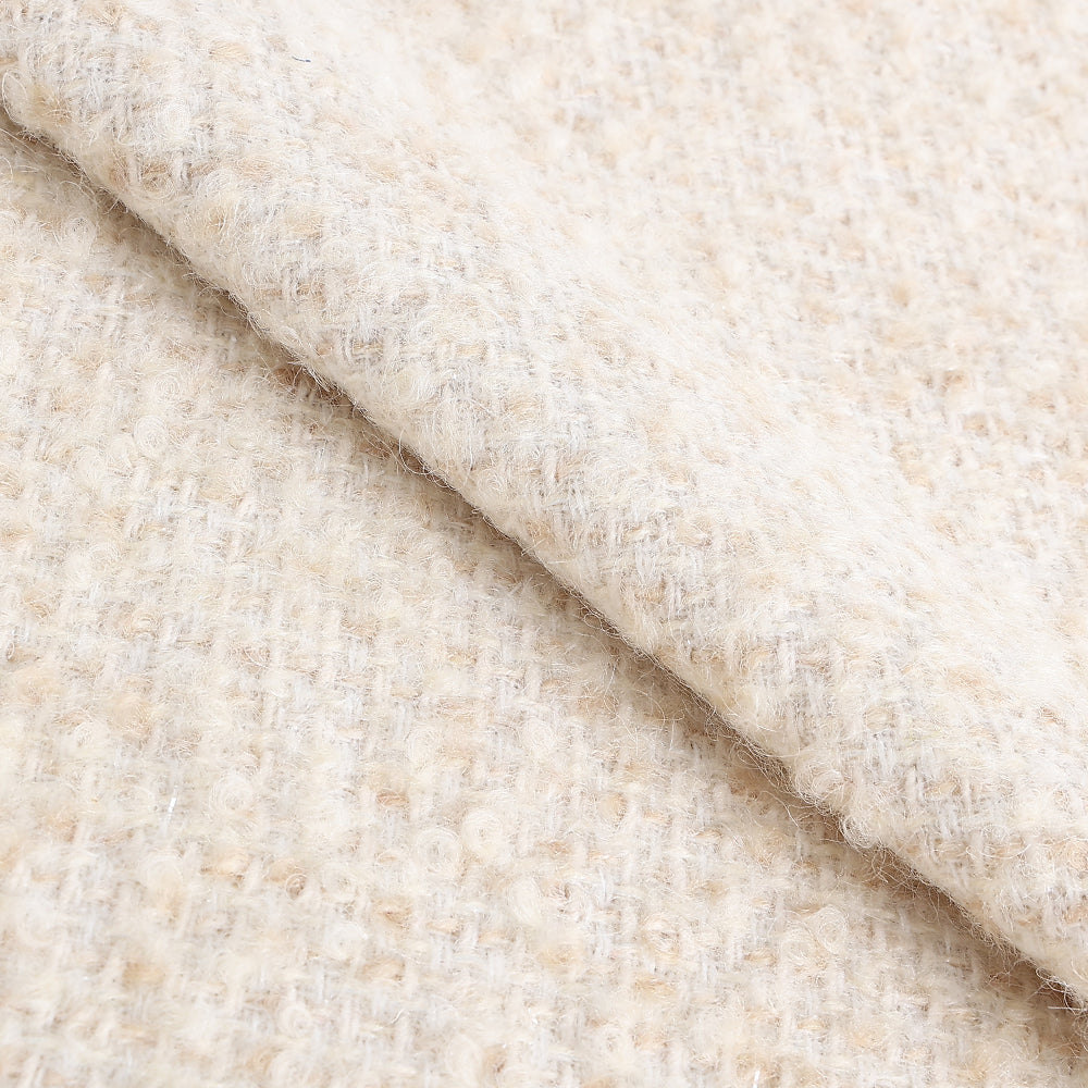 Cotton Polyester Tweed Fabric