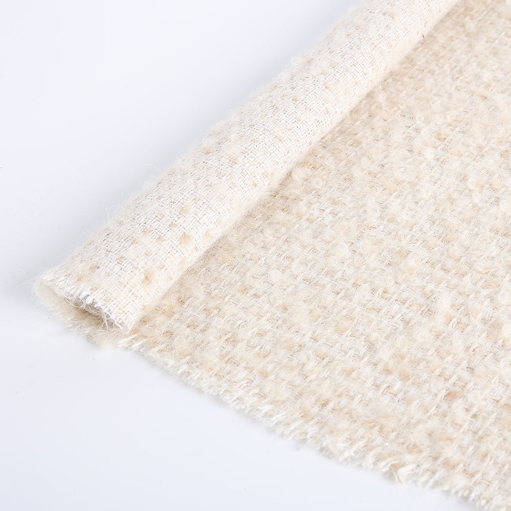 Cotton Polyester Tweed Fabric