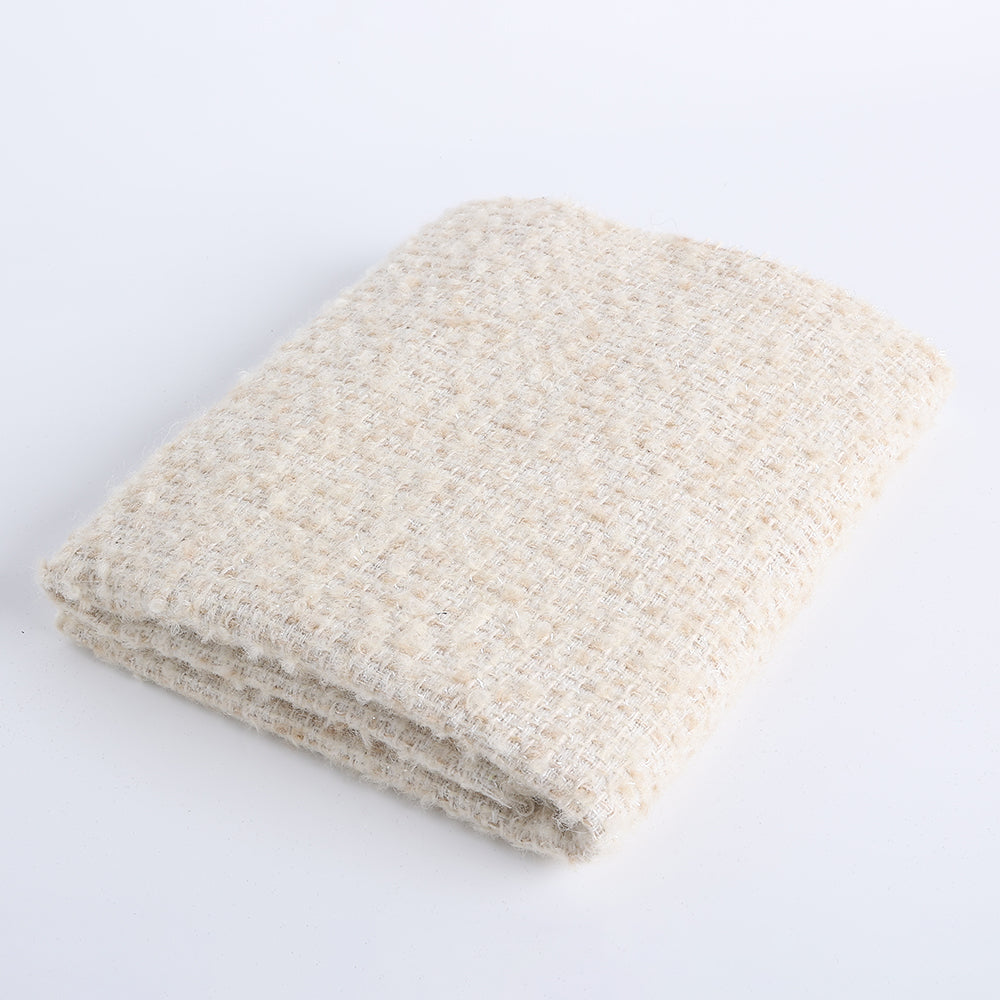 Cotton Polyester Tweed Fabric