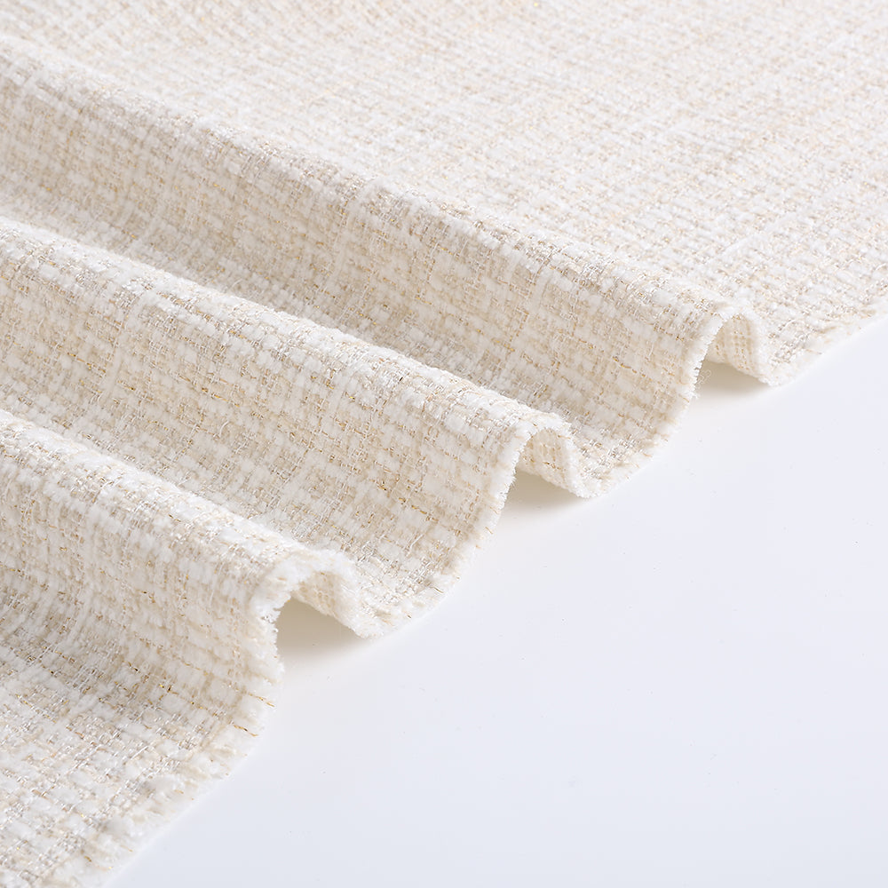 Cotton Polyester Tweed Fabric