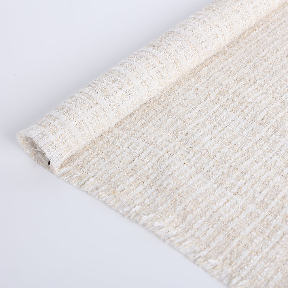Cotton Polyester Tweed Fabric