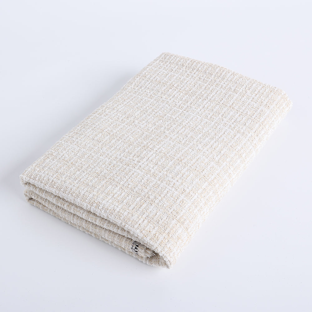 Cotton Polyester Tweed Fabric