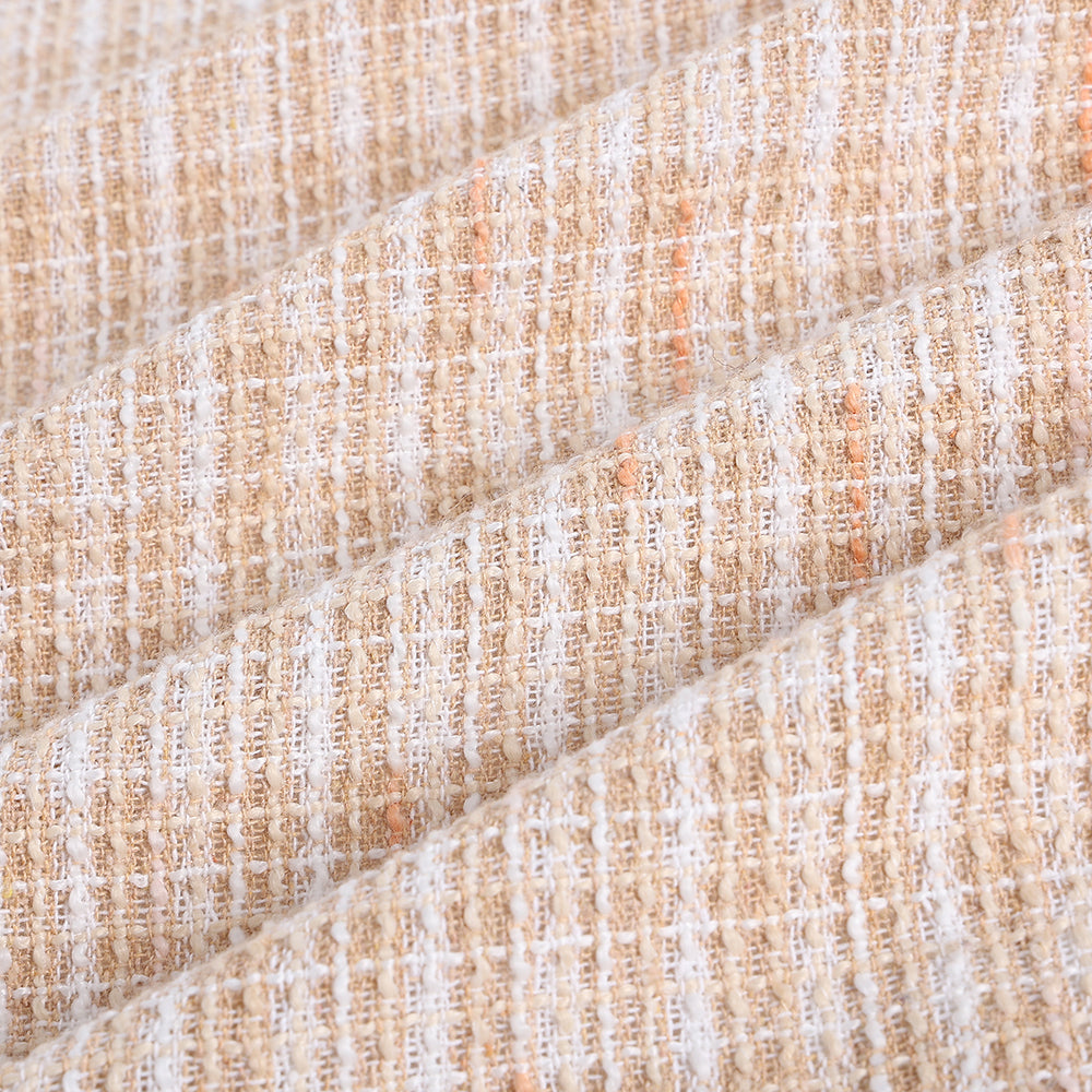 Cotton Polyester Tweed Fabric