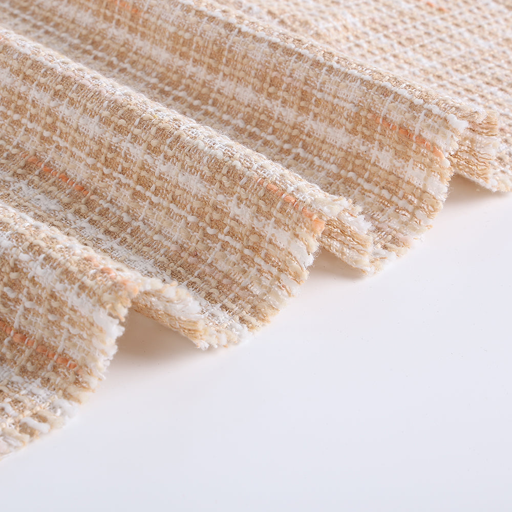 Cotton Polyester Tweed Fabric
