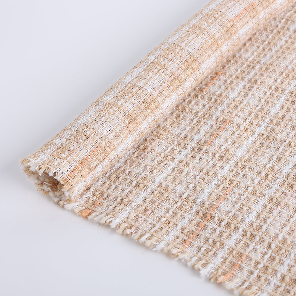 Cotton Polyester Tweed Fabric