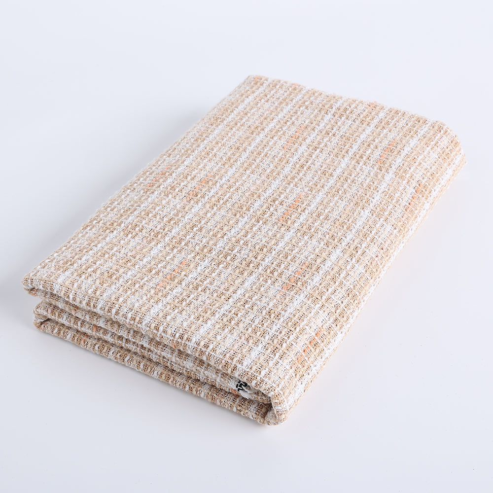 Cotton Polyester Tweed Fabric
