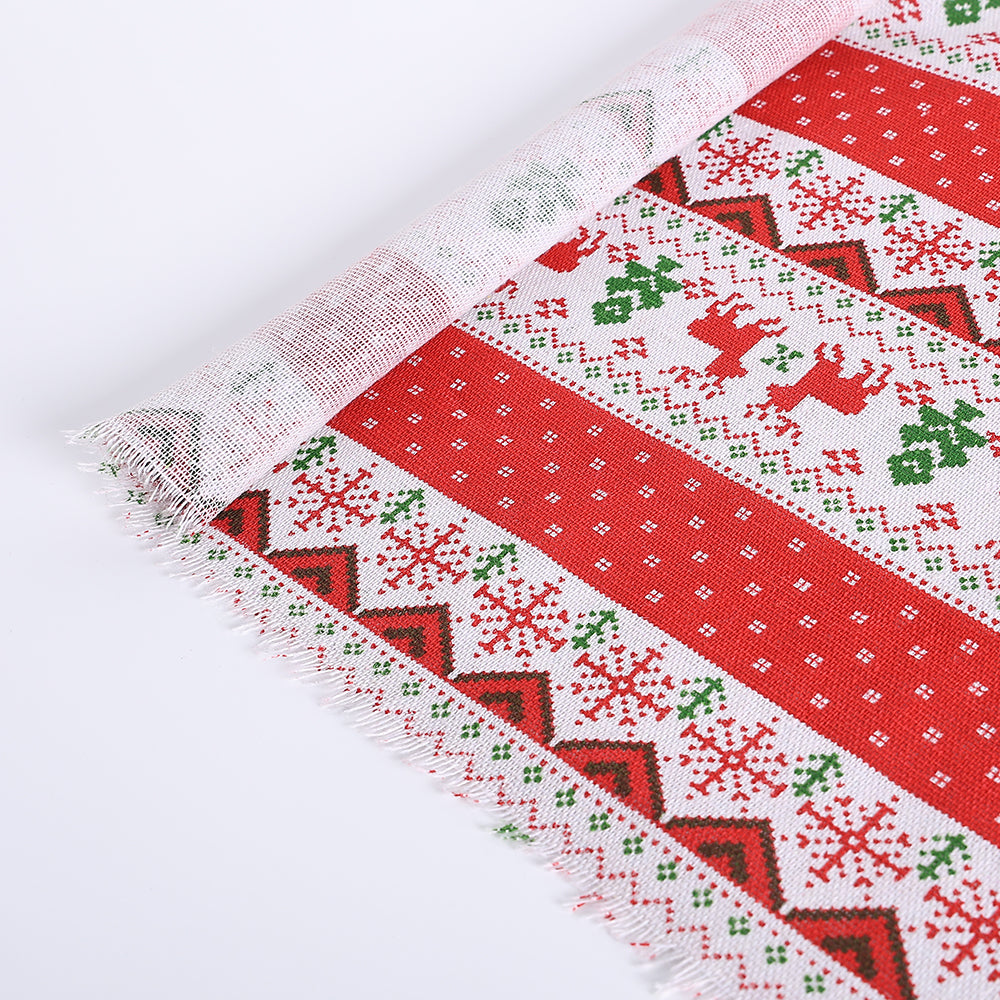 Cotton Linen Printed Fabric