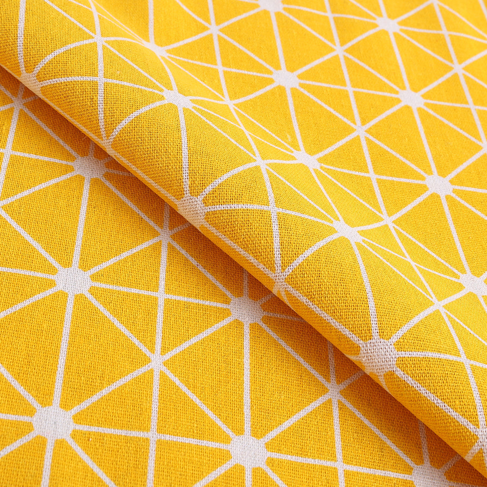 Cotton Linen Printed Fabric