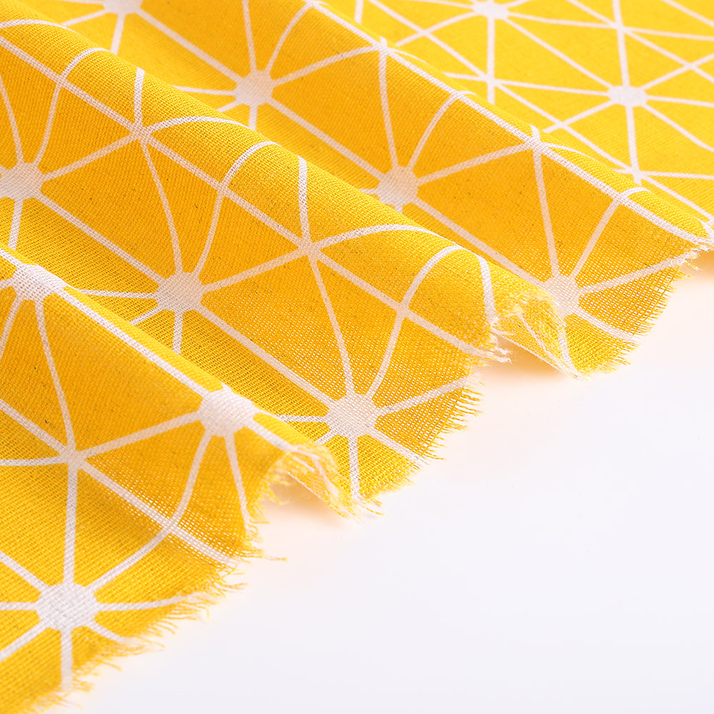 Cotton Linen Printed Fabric