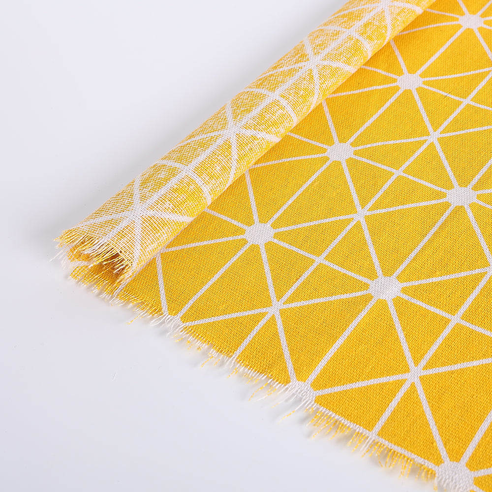Cotton Linen Printed Fabric