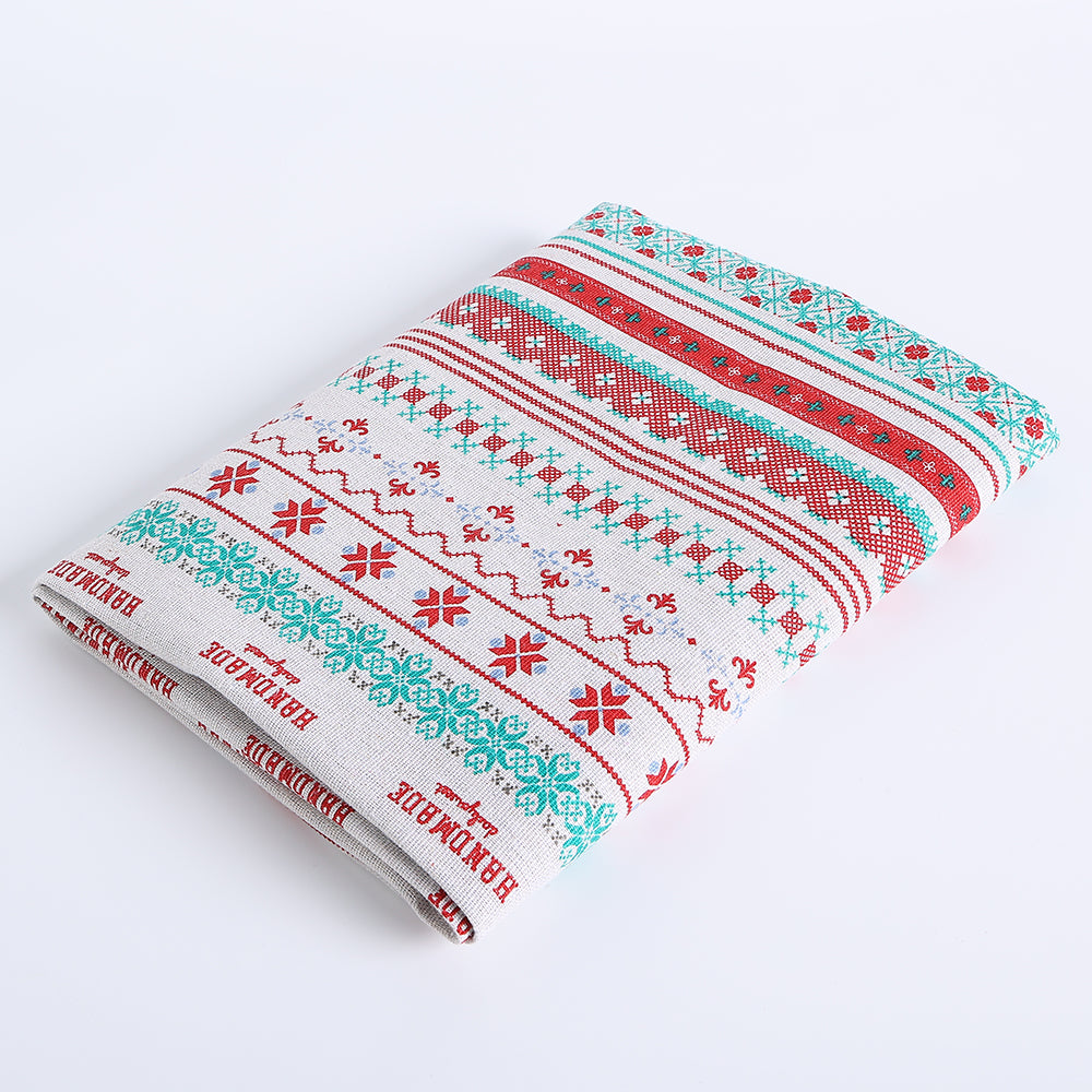Cotton Linen Printed Fabric