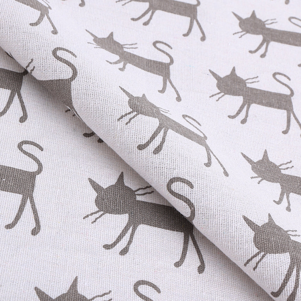 Cotton Linen Printed Fabric