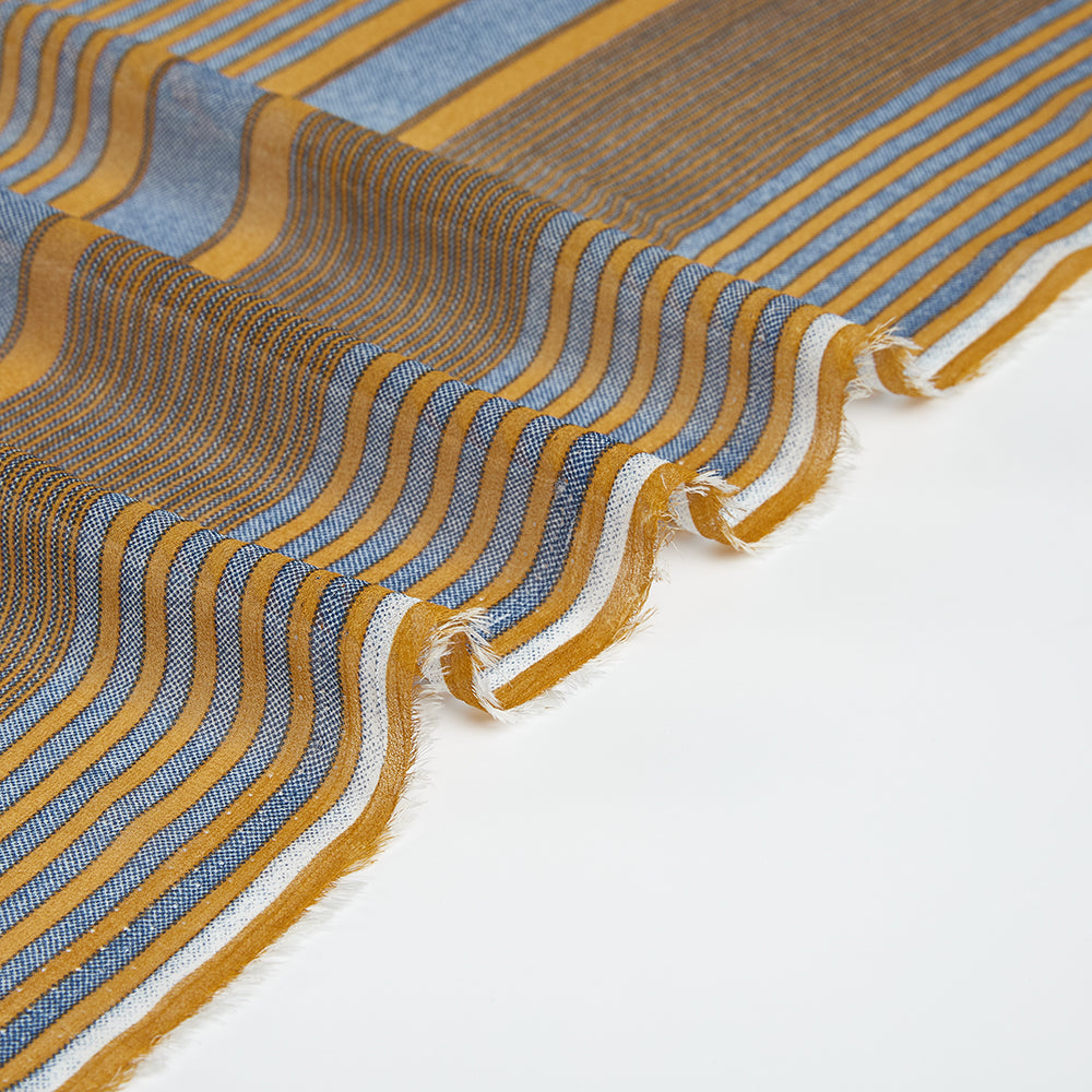Polyester Stripes Pattern Chiffon Fabric - Kool Fabrics