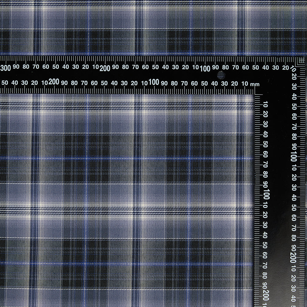 Polyester Check Pattern Twill Fabric - Kool Fabrics