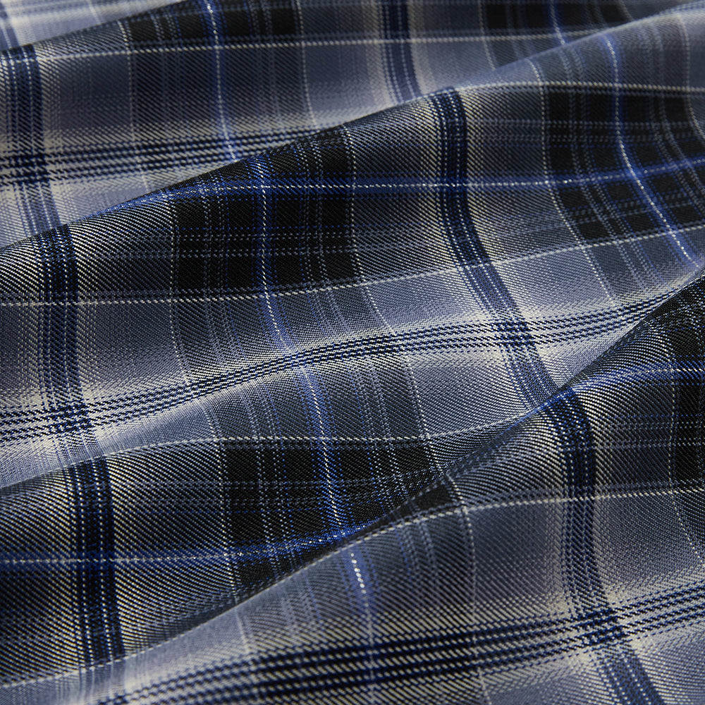 Polyester Check Pattern Twill Fabric - Kool Fabrics