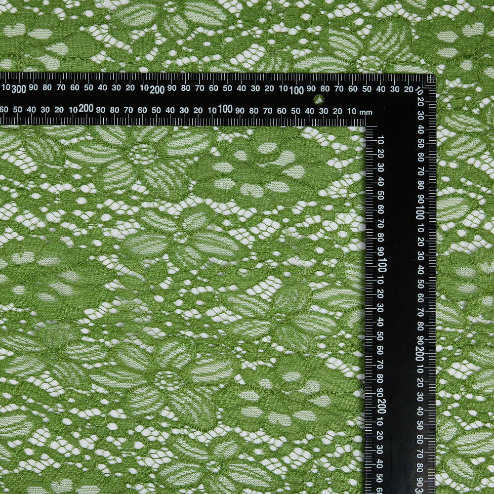 Cotton Polyester Flower Pattern Lace Fabric - Kool Fabrics
