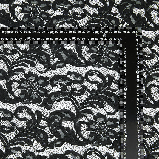 Nylon Flower Pattern Lace Fabric - Kool Fabrics