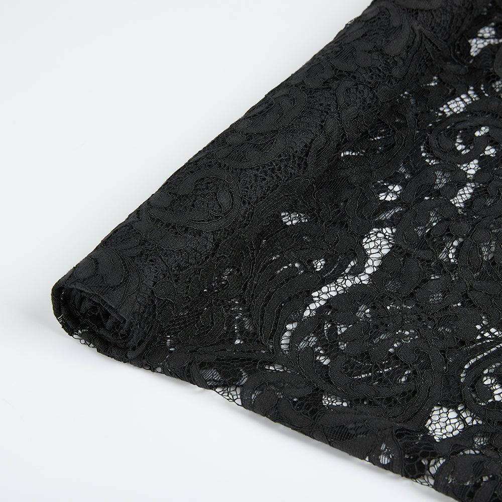 Nylon Flower Pattern Lace Fabric - Kool Fabrics