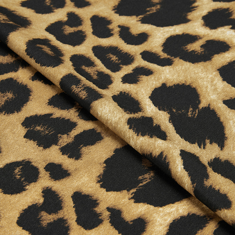 Polyester Spandex Animal Print Chiffon Fabric - Kool Fabrics