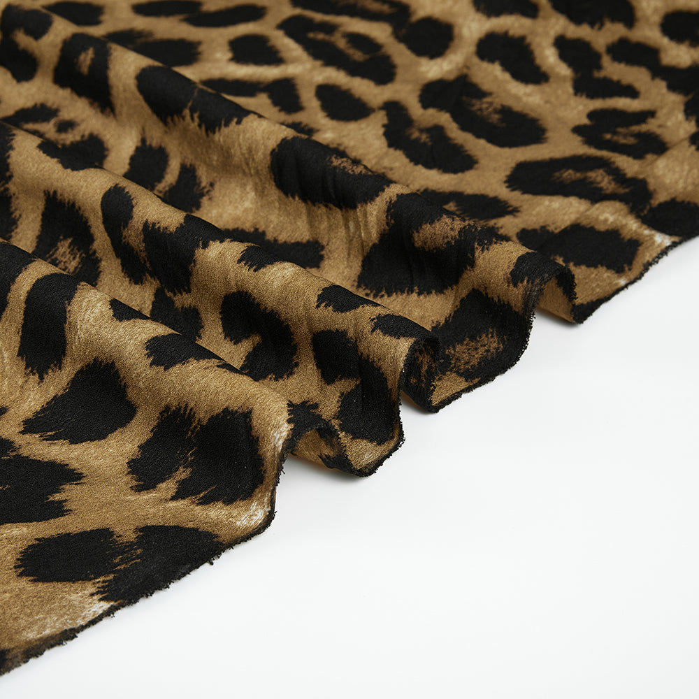 Polyester Spandex Animal Print Chiffon Fabric - Kool Fabrics