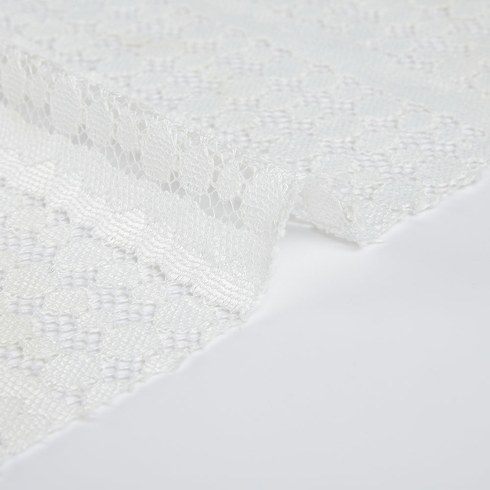 Polyester Dot Pattern Lace Fabric - Kool Fabrics